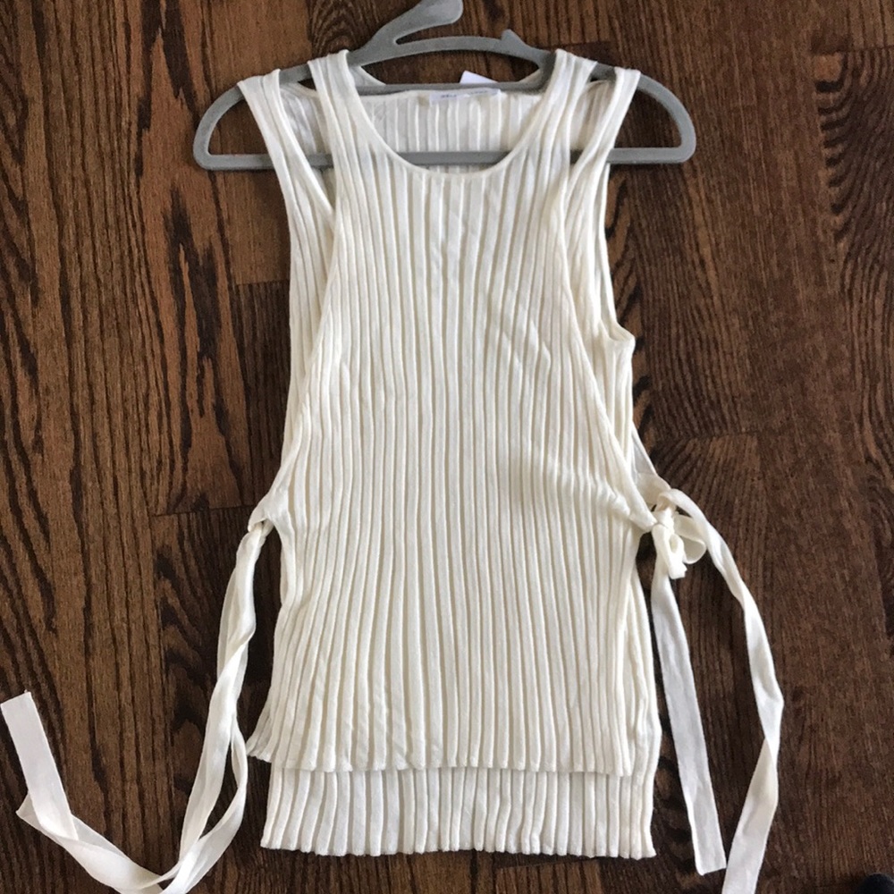 NWT Helmet Lang size small Layered Tank